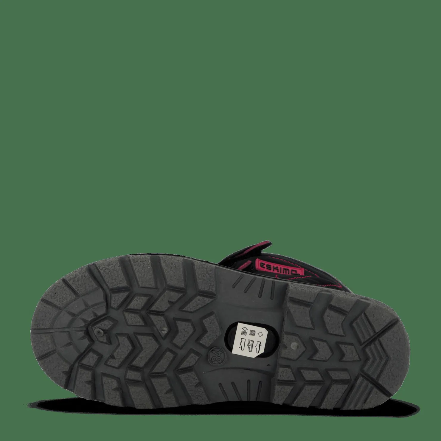 Eskimo Star Black/fuxia Svart Clearance