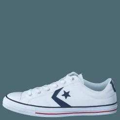 Converse Star Player Ox White/ White Vit Outlet