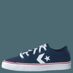 Converse Star Replay Navy/white/red Blå New