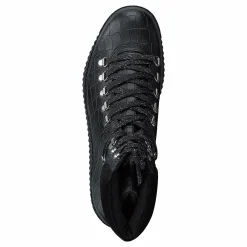 Shoe The Bear Stb-agda Croco Black Svart Clearance