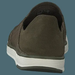 Clarks Step Isle Row Khaki Green Canvas Brun och Grön Online