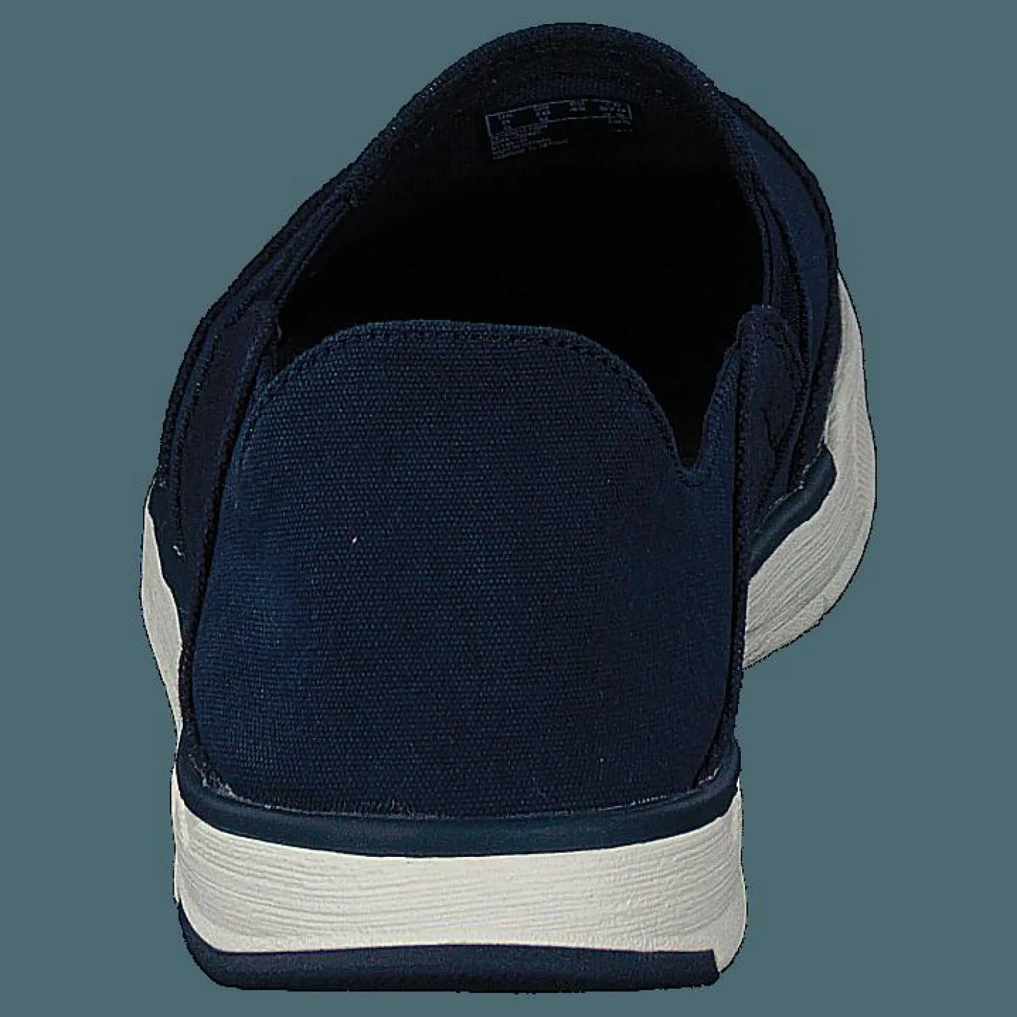 Clarks Step Isle Row Navy Canvas Blå Discount