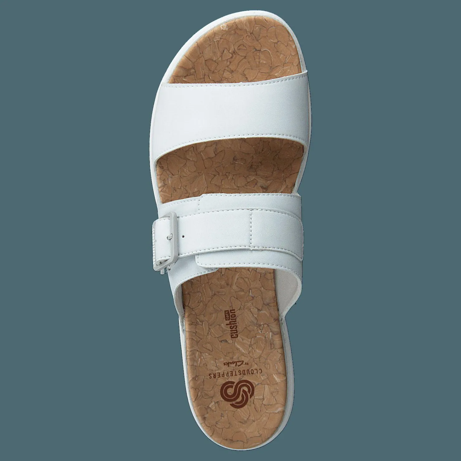 Clarks Step June Tide White Vit New