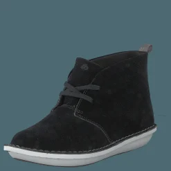 Clarks Step Weltisle. Black Svart Sale
