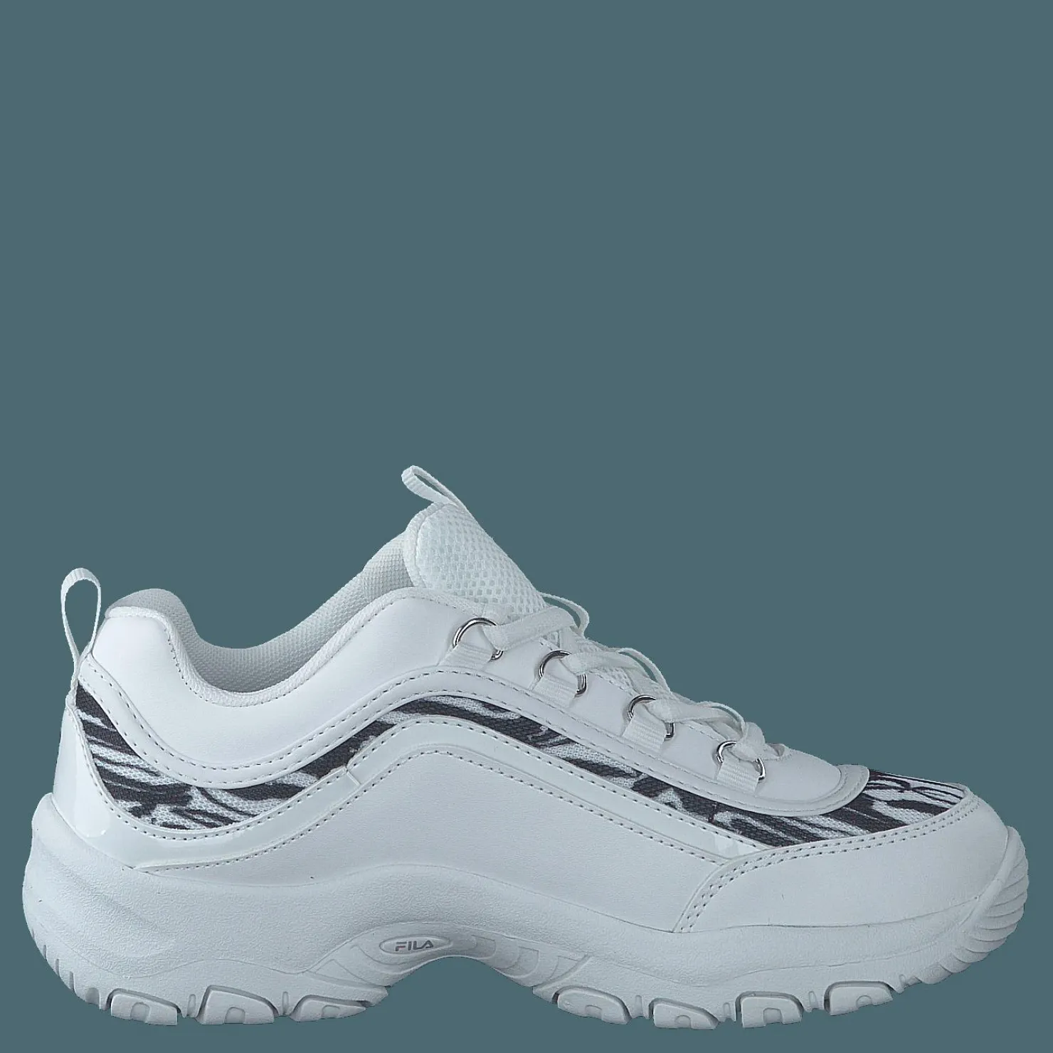 Fila Strada A Low Kids 13036 - White-black Vit och Svart Discount