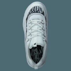Fila Strada A Low Kids 13036 - White-black Vit och Svart Discount