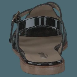 Angulus Strap Sandal With Buckle Black Svart och Guld Clearance