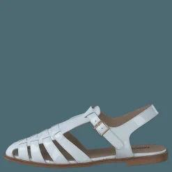 Angulus Strap Sandal With Buckle White Vit och Guld Online