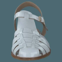 Angulus Strap Sandal With Buckle White Vit och Guld Online