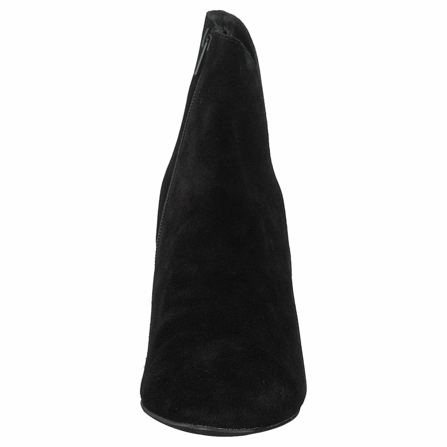 Bianco Suede V-cut Boot Jas18 Black Svart Online