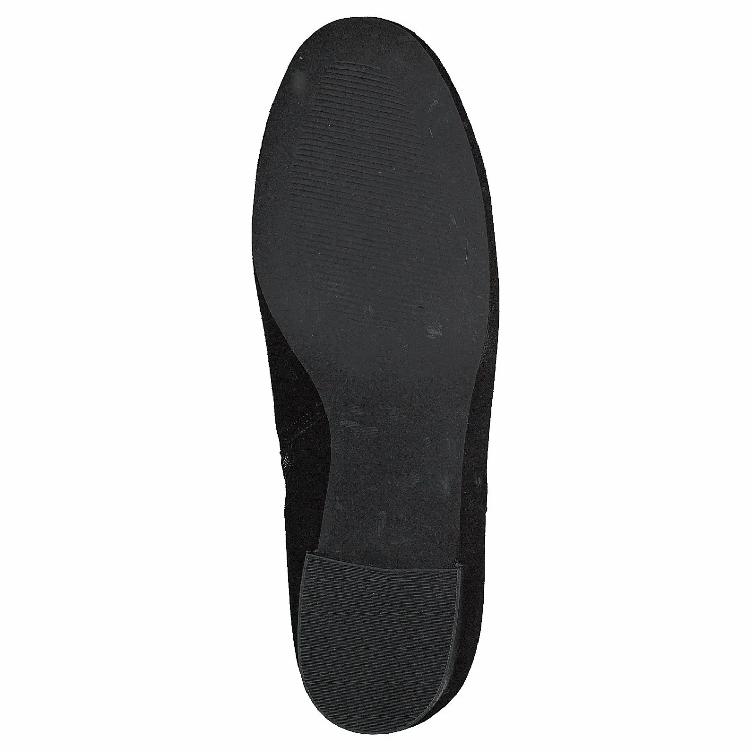 Bianco Suede V-cut Boot Jas18 Black Svart Online