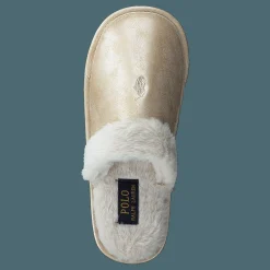 Polo Ralph Lauren Summit Scuff || Metallic Gold Beige