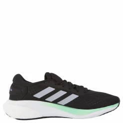 adidas Supernova 2.0 Shoes Core Black / Halo Silver / Pulse Mint Svart Discount
