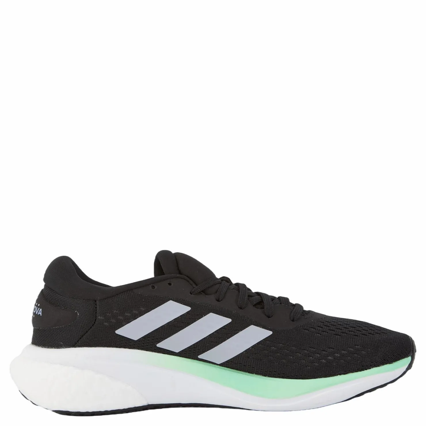 adidas Supernova 2.0 Shoes Core Black / Halo Silver / Pulse Mint Svart Discount