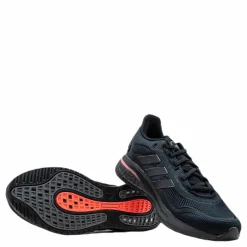 adidas Supernova Shoes Core Black / Core Black / Signal Pink / Coral Svart Outlet