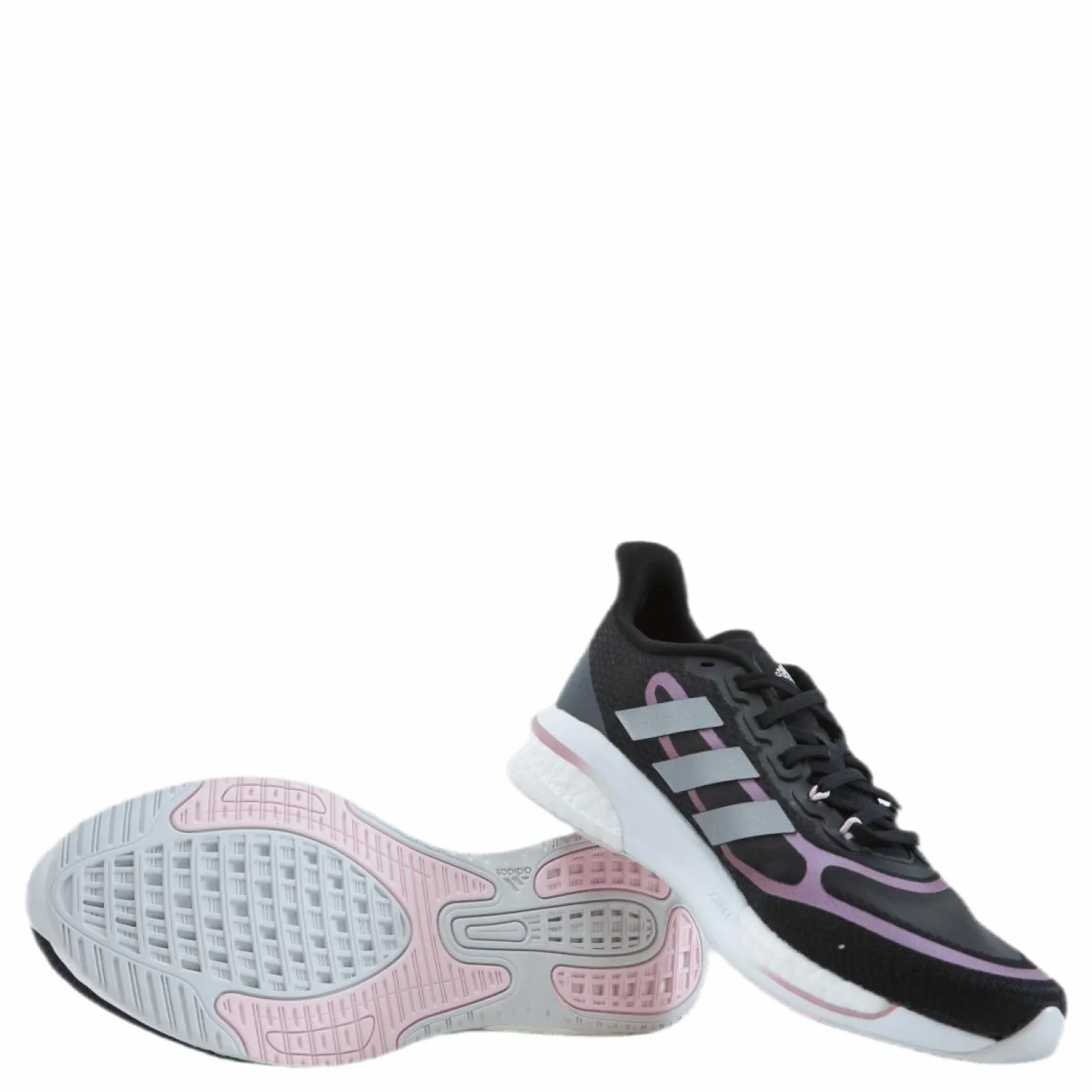 adidas Supernova+ Shoes Core Black / Silver Metallic / Pink Met. Flerfärgad Sale