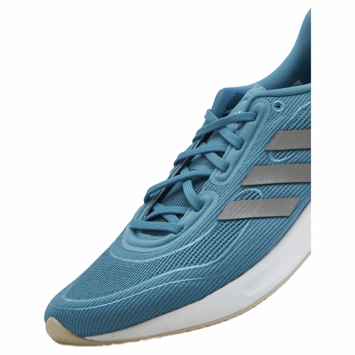 adidas Supernova Shoes Hazy Blue / Halo Blue / Acid Yellow Blå Outlet