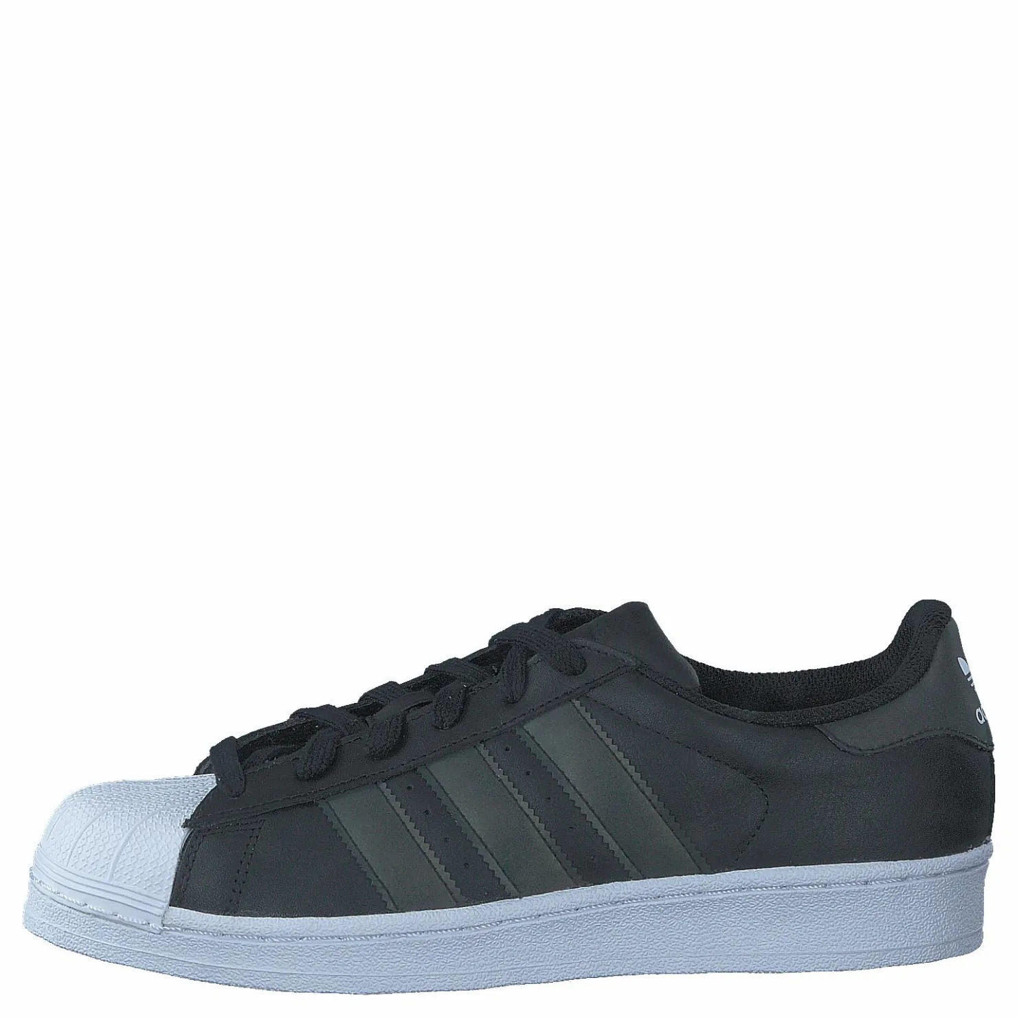 adidas Originals Superstar J Core Black/Ftwr White Grå Online