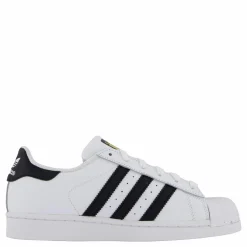 adidas Originals Superstar Jr White/Black Vit New