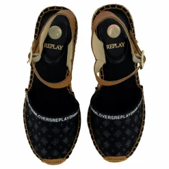 Replay Susan Lycra Print Black Beige Online