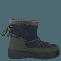 Svea Snow Boots Navy Blå Outlet