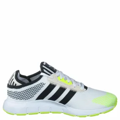 adidas Originals Swift Run X Cloud White / Carbon / Solar Yellow Blå Sale
