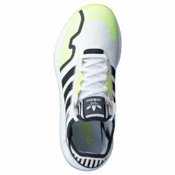 adidas Originals Swift Run X Cloud White / Carbon / Solar Yellow Blå Sale