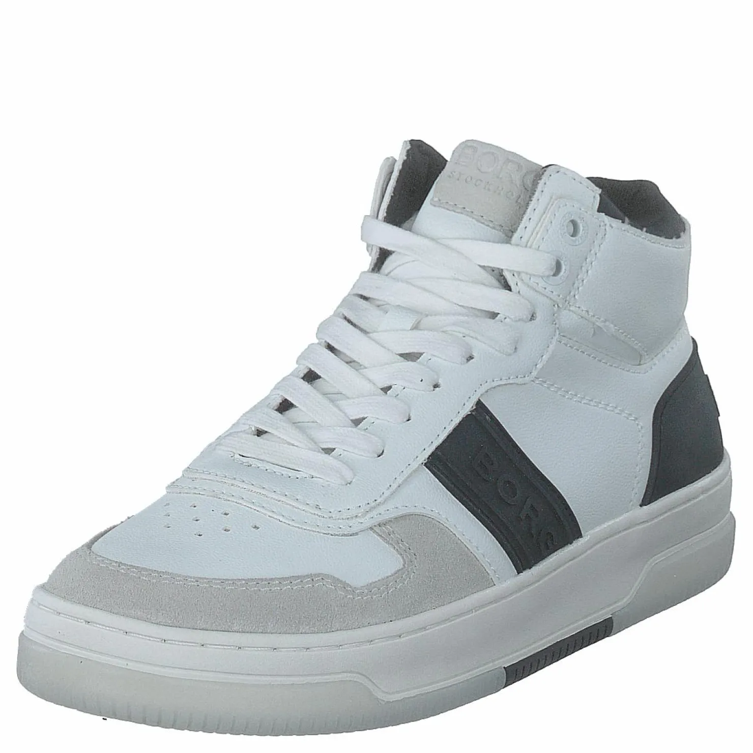 Björn Borg T2300 Mid Ctr W White-black Vit Clearance