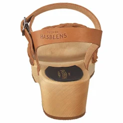 Swedish Hasbeens Tanja Debutant Nature Brun, Orange och Beige Clearance
