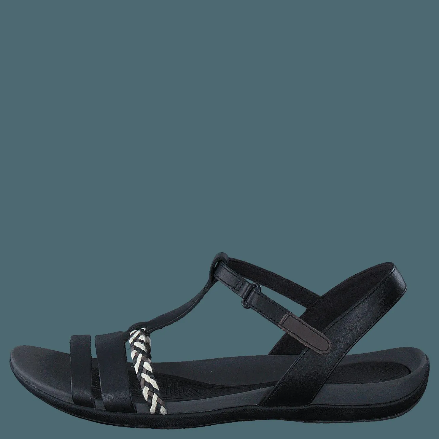 Clarks Tealite Grace Black Leather Svart Clearance