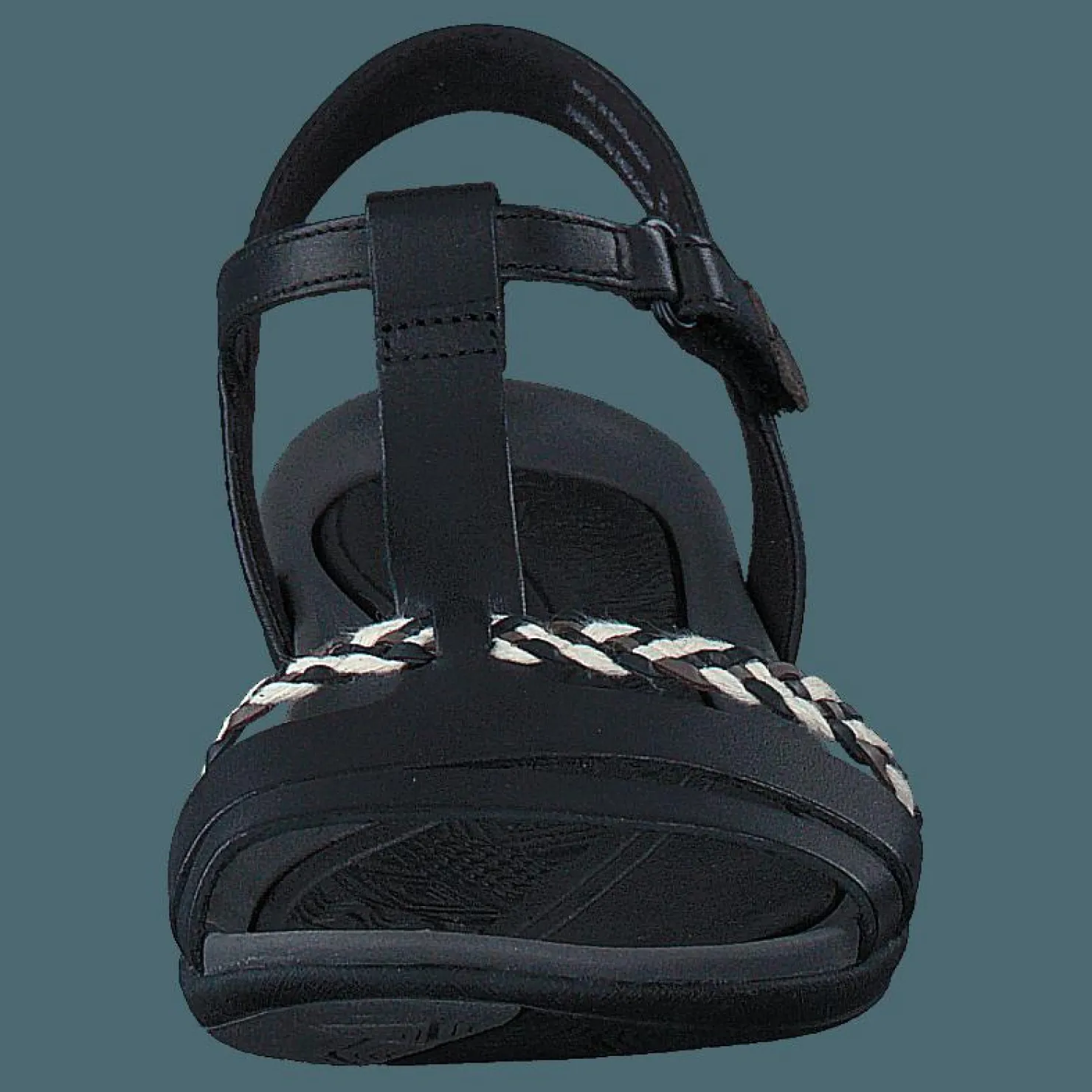 Clarks Tealite Grace Black Leather Svart Clearance