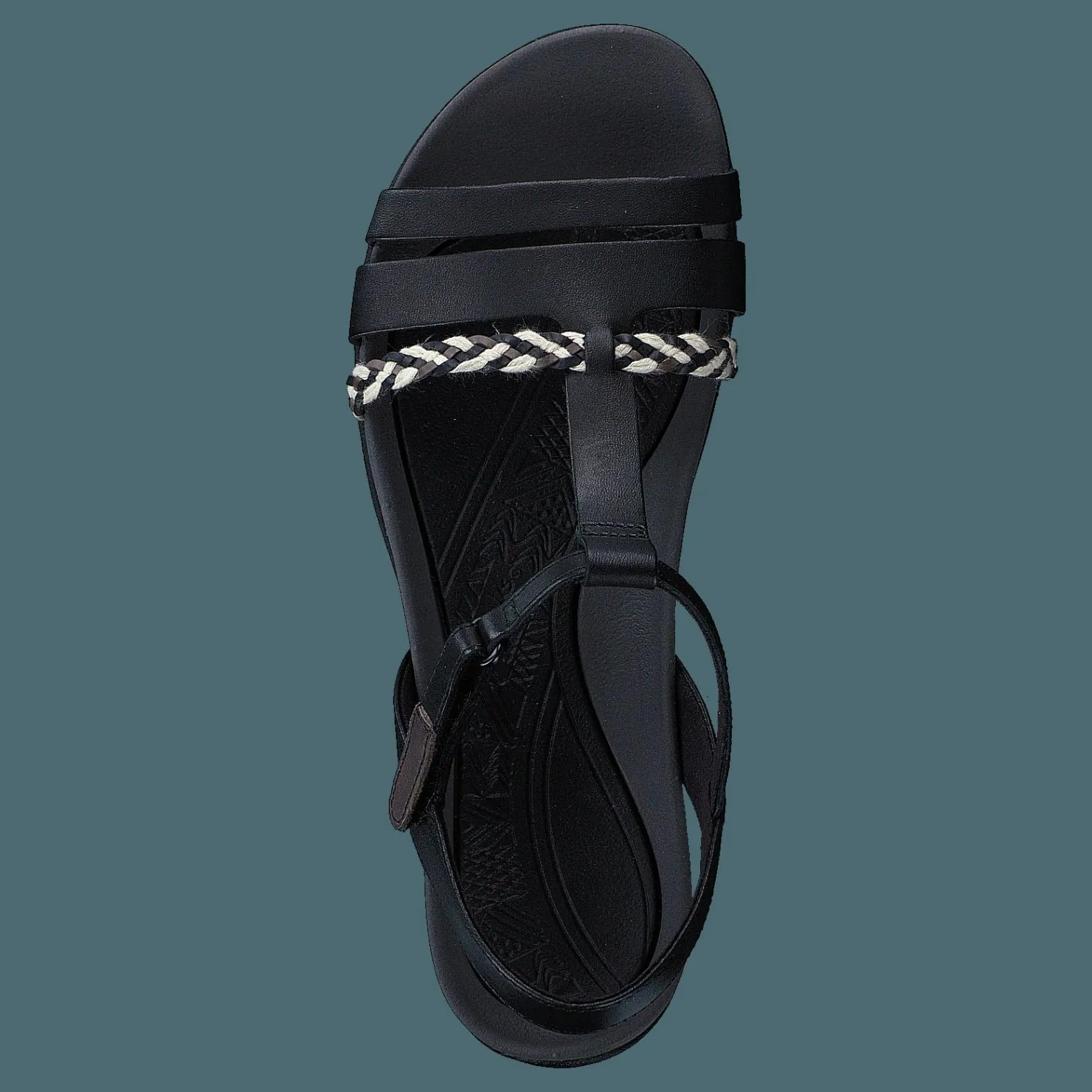 Clarks Tealite Grace Black Leather Svart Clearance