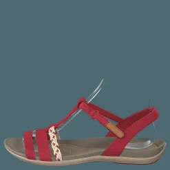 Clarks Tealite Grace Red Nubuck Brun och Röd Outlet