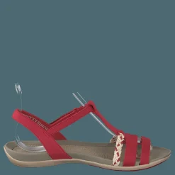 Clarks Tealite Grace Red Nubuck Brun och Röd Outlet