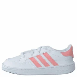 adidas Originals Team Court El I Ftwr White/glory Pink/core Bla Vit