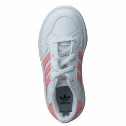 adidas Originals Team Court El I Ftwr White/glory Pink/core Bla Vit