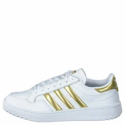 adidas Originals Team Court W Ftwr White/gold Met./ftwr Whit Guld och Vit Outlet