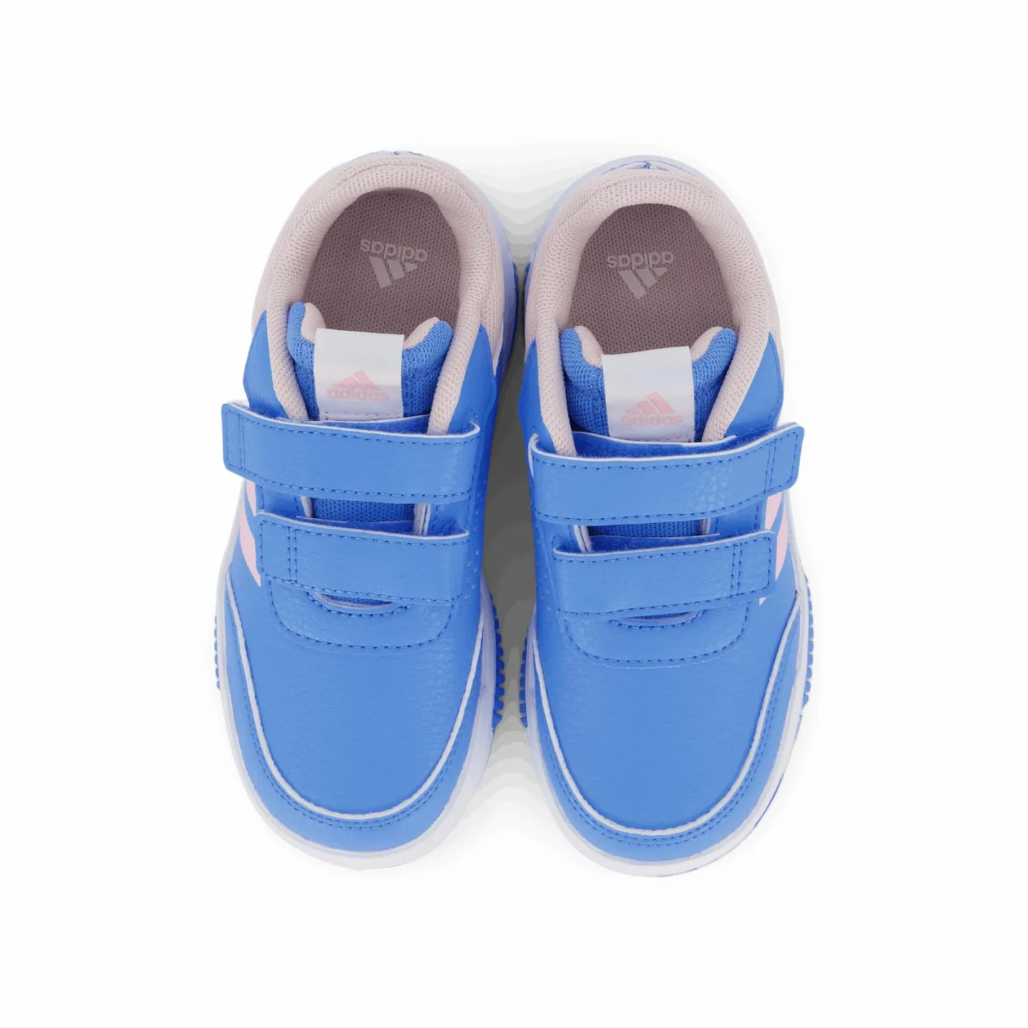 adidas Tensaur Hook and Loop Shoes Blue Burst / Clear Pink / Cloud White Blå
