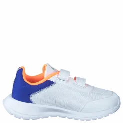 adidas Tensaur Run Shoes Cloud White / Screaming Orange / Lucid Blue Vit Sale