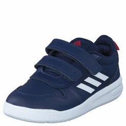 adidas Tensaur Shoes Dark Blue / Cloud White / Active Red Blå Outlet