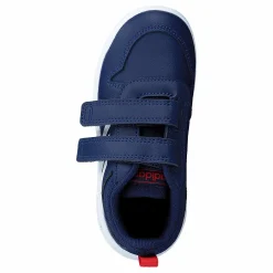 adidas Tensaur Shoes Dark Blue / Cloud White / Active Red Blå Discount
