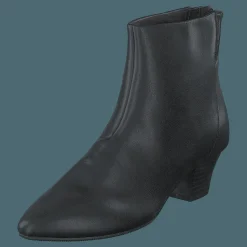 Clarks Teresa Boot Black Leather Svart Outlet