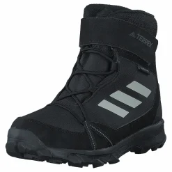 adidas TERREX Snow CF CP CW Shoes Core Black / Chalk White / Grey Four Grå och Svart Best