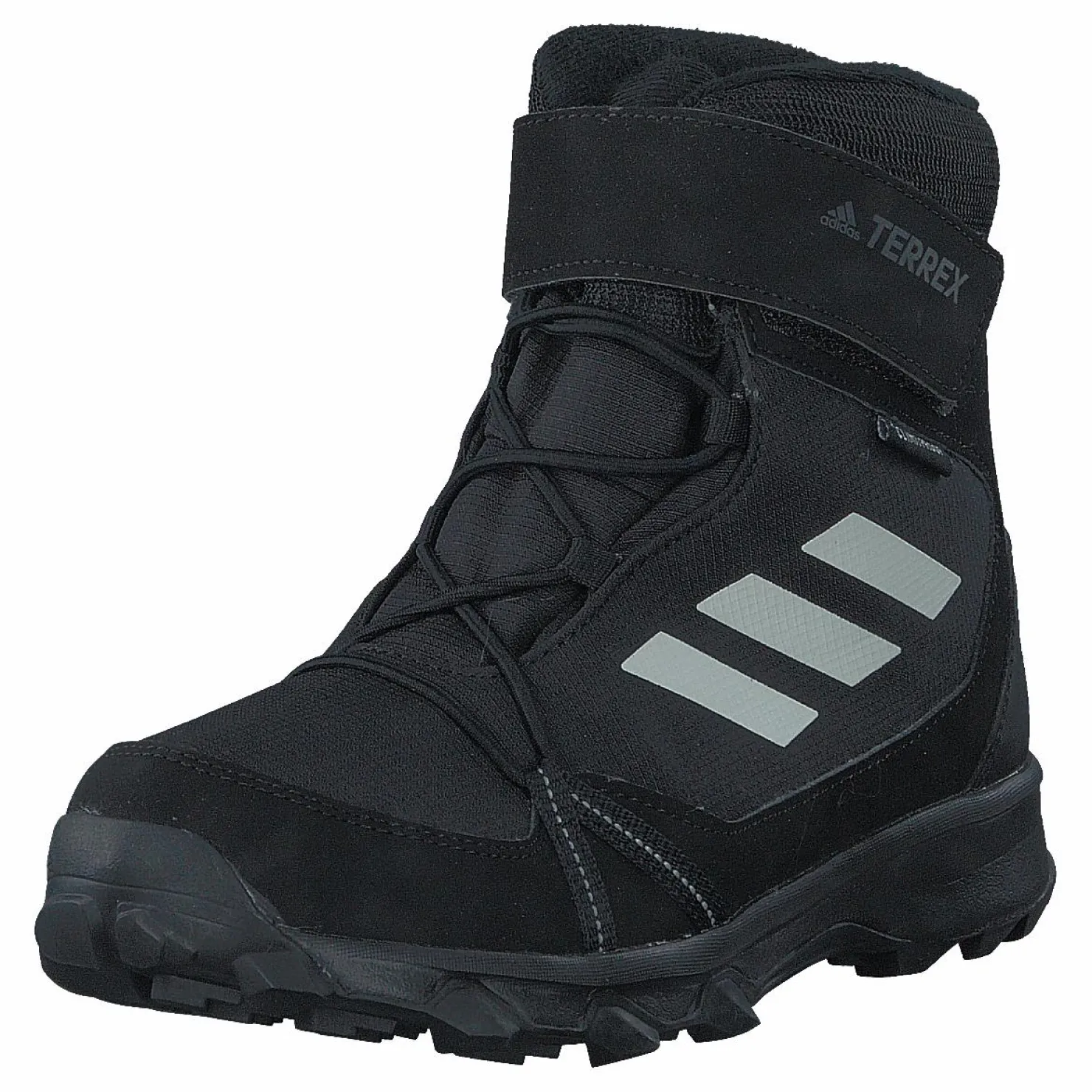 adidas TERREX Snow CF CP CW Shoes Core Black / Chalk White / Grey Four Grå och Svart Best