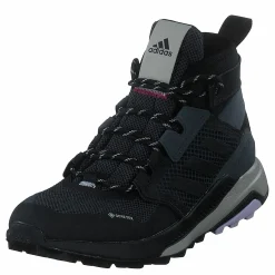 adidas Terrex Trailmaker Mid GORE-TEX Shoes Grey Six / Core Black / Purple Tint Svart Sale