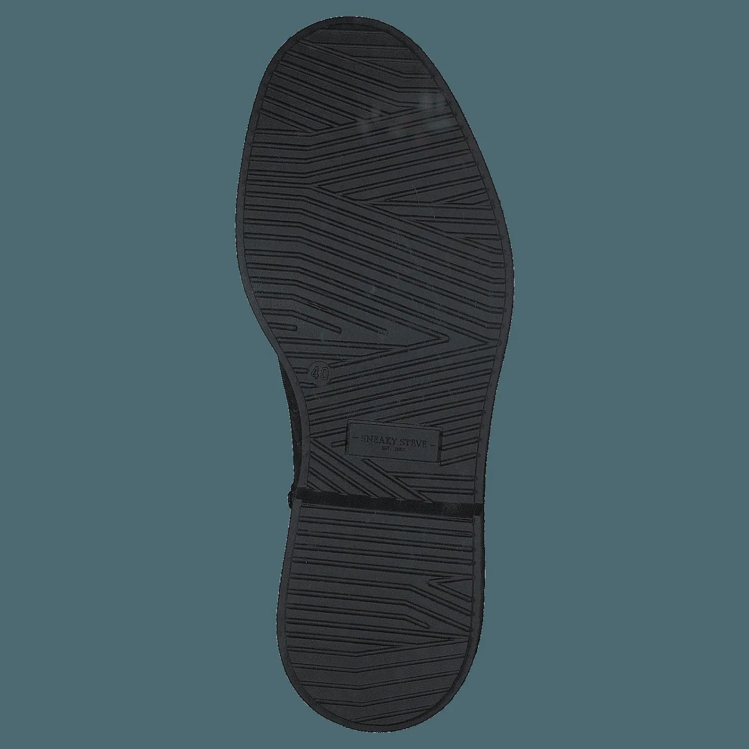 Sneaky Steve Texas Leather Shoe Black Svart Clearance