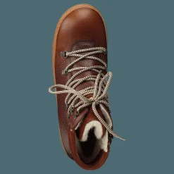 Angulus Tex-boot With Laces And Zipper Cognac/brown/brown Brun Outlet