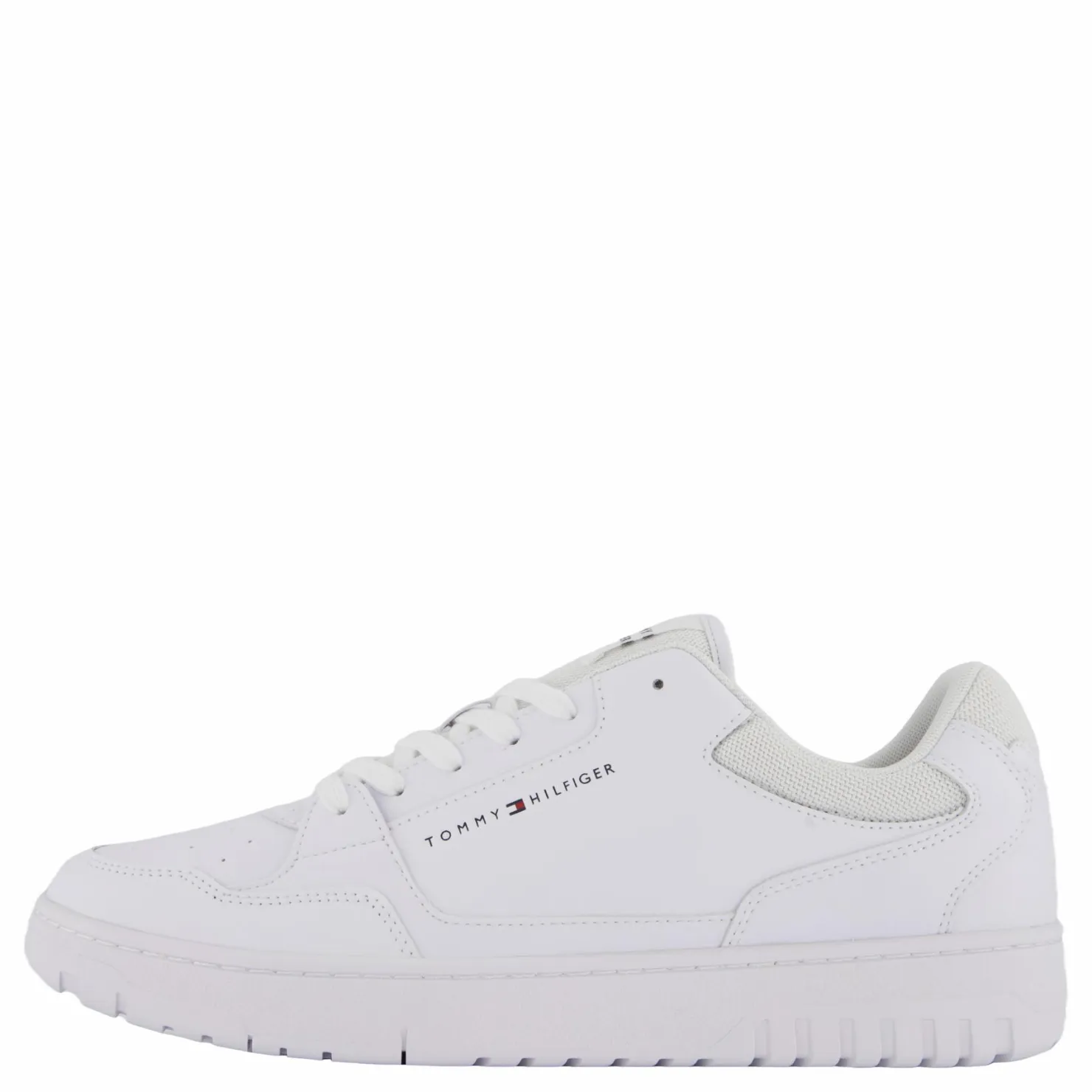 Tommy Hilfiger Th Basket Core Leather Ess White Vit Sale