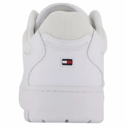 Tommy Hilfiger Th Basket Core Leather Ess White Vit Sale