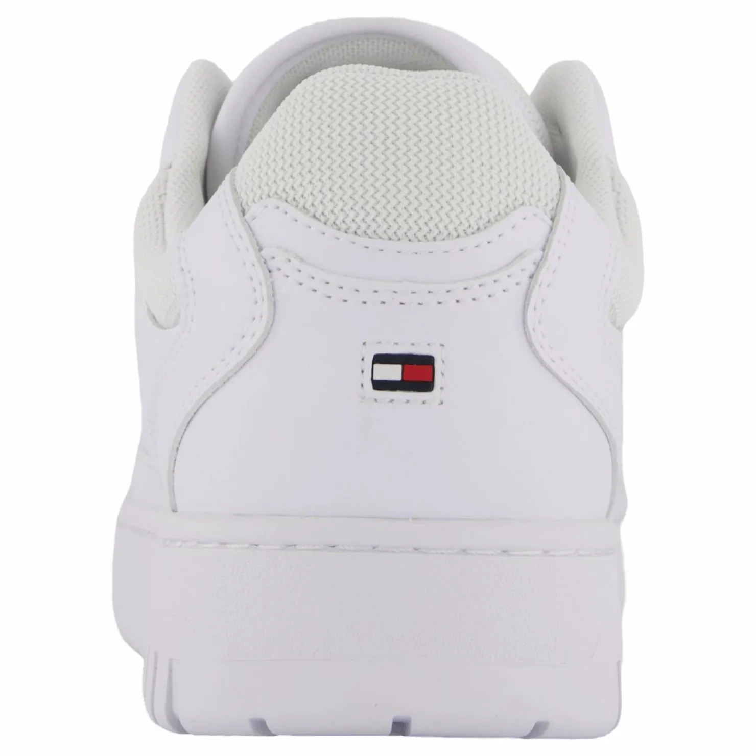 Tommy Hilfiger Th Basket Core Leather Ess White Vit Sale